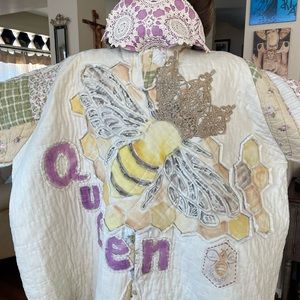 Handmade Honeybee Keapsake coat. One size fits all